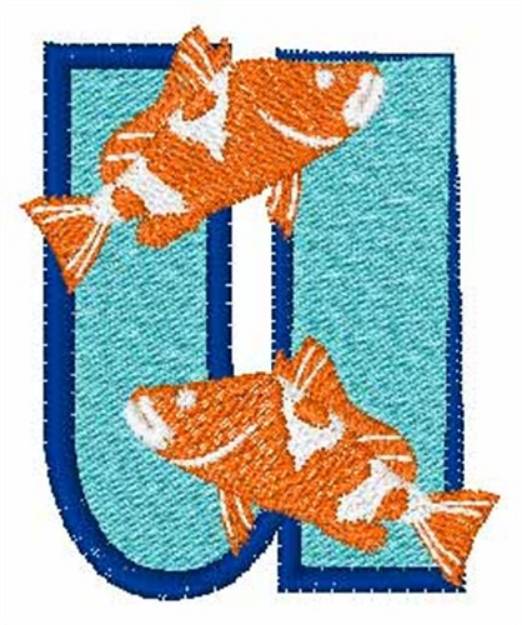 Picture of Double Fish u Machine Embroidery Design