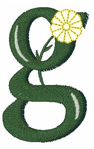 Yellow Flower g Machine Embroidery Design
