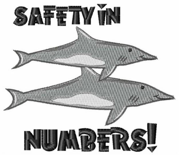 Picture of Safety In Numbers Machine Embroidery Design