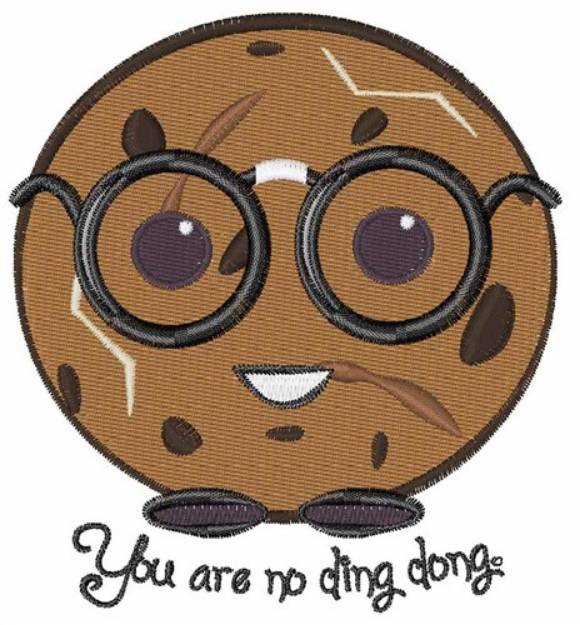 Picture of No Ding Dong Machine Embroidery Design