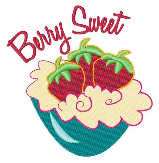 Picture of Berry Sweet Machine Embroidery Design