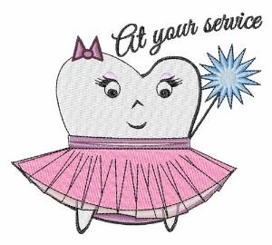 Picture of At Your Service Machine Embroidery Design