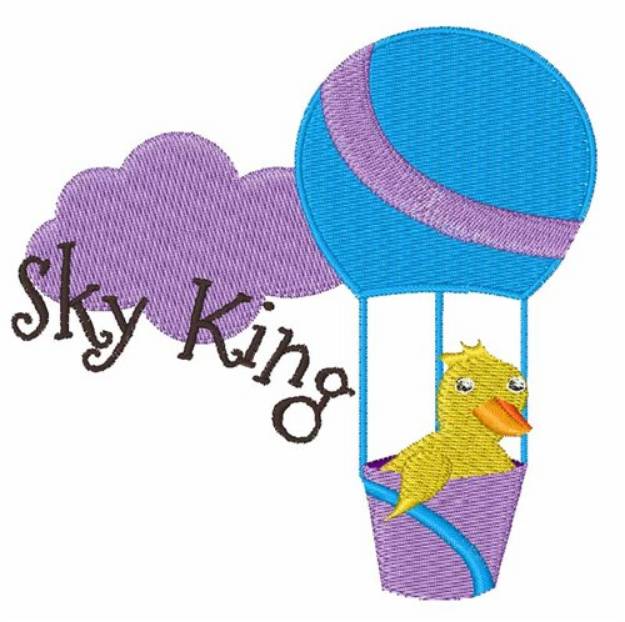 Picture of Sky King Machine Embroidery Design