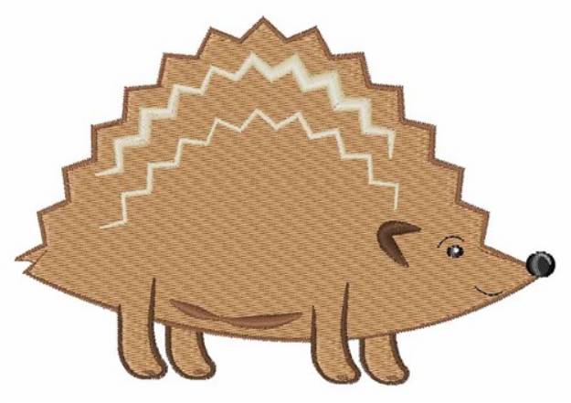 Picture of Cute Hedgehog Machine Embroidery Design