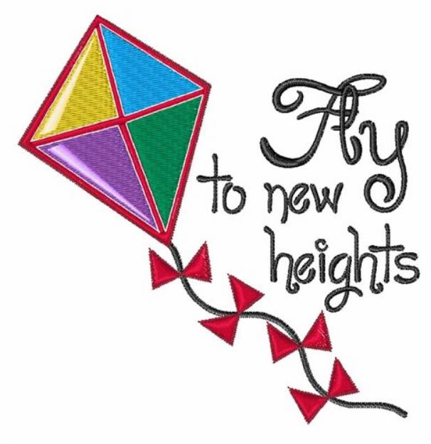 Picture of Fly to New Heights Machine Embroidery Design