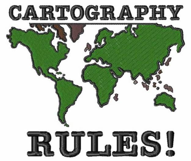 Picture of Cortography Rules Machine Embroidery Design