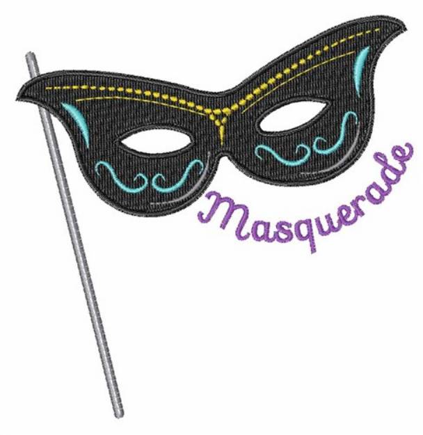 Picture of Masquerade Machine Embroidery Design