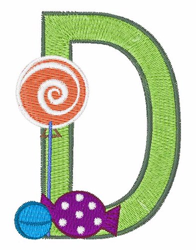 Hard Candy D Machine Embroidery Design