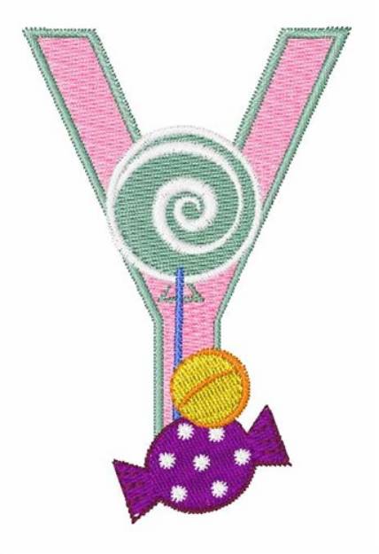 Picture of Hard Candy Y Machine Embroidery Design