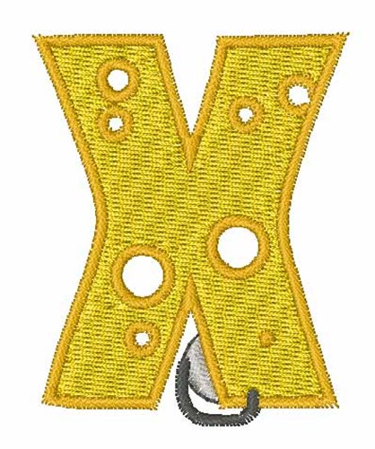 Mouse Cheese x Machine Embroidery Design