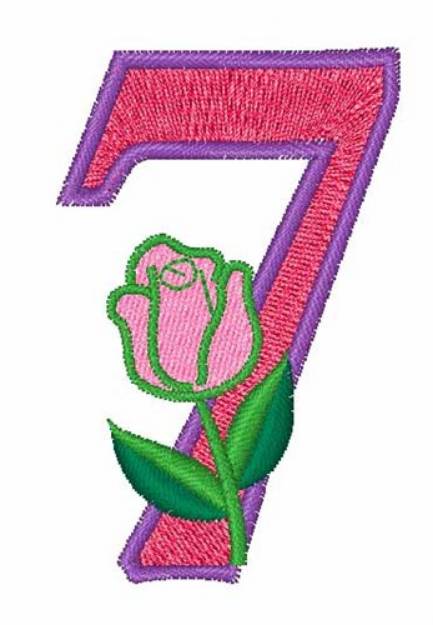 Picture of Pretty Princess 7 Machine Embroidery Design