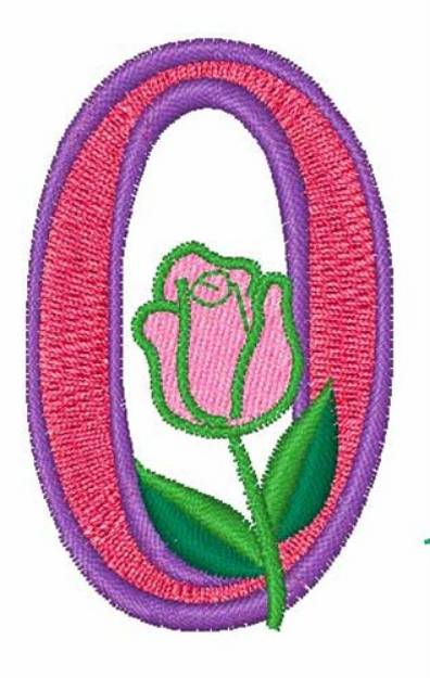 Picture of Pretty Princess O Machine Embroidery Design