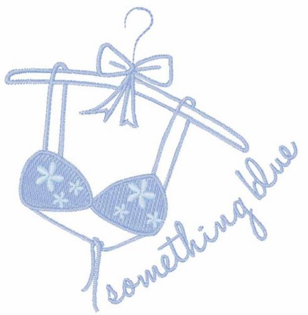 Picture of Something Blue Machine Embroidery Design