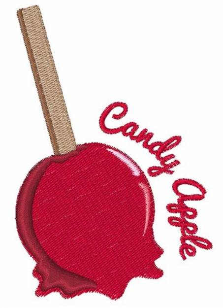 Picture of Candy Apple Machine Embroidery Design