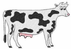 Picture of Cow Machine Embroidery Design