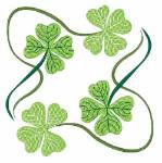 Picture of Irish Shamrocks Machine Embroidery Design