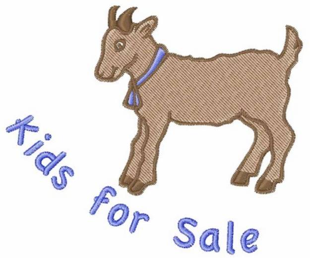 Picture of Kids for Sale Machine Embroidery Design