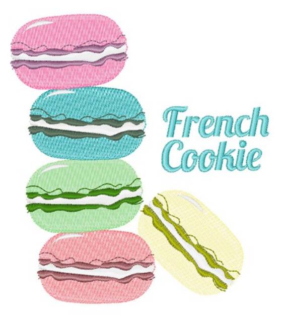 Picture of French Cookie Machine Embroidery Design