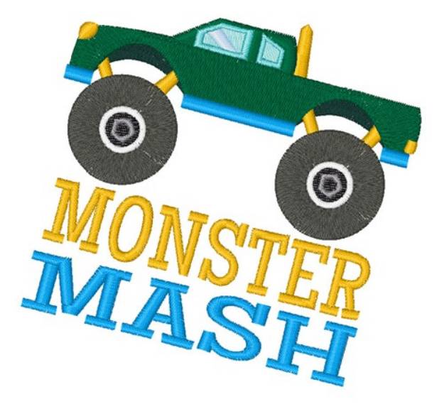 Picture of Monster Mash Machine Embroidery Design