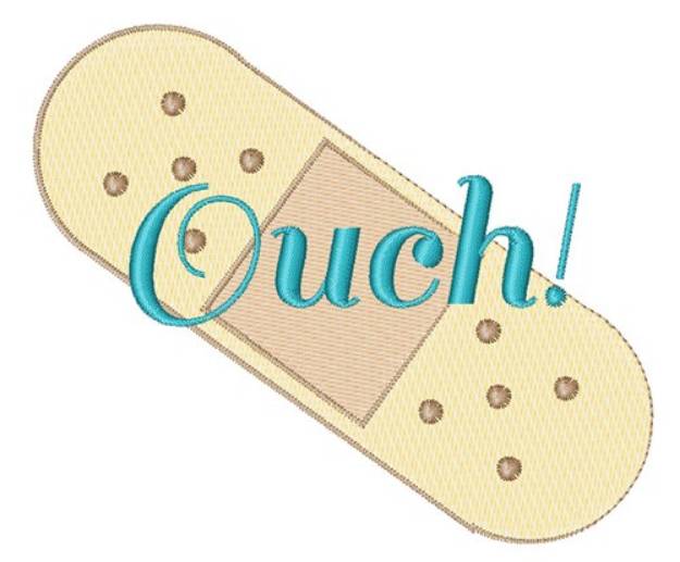 Picture of Ouch Bandage Machine Embroidery Design