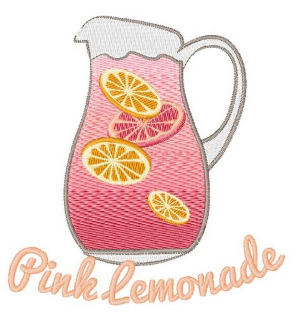 Picture of Pink Lemonade Machine Embroidery Design