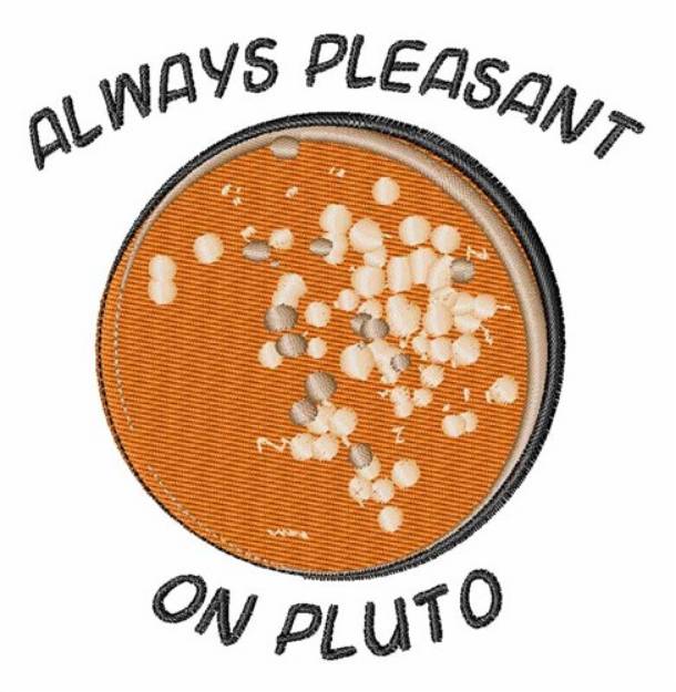 Picture of Pleasant Pluto Machine Embroidery Design