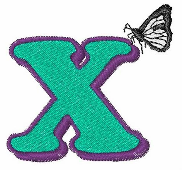 Picture of Butterfly-Font X Machine Embroidery Design