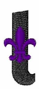 Picture of Fleur-De-Lis-Font l Machine Embroidery Design