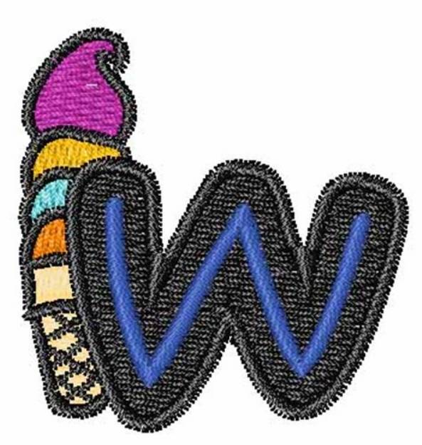 Picture of Ice-Cream-Font w Machine Embroidery Design