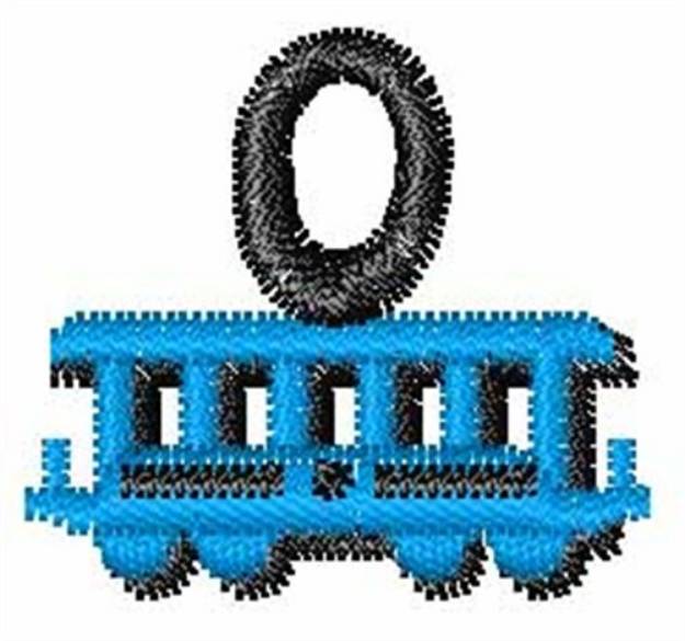 Picture of Train-Font o Machine Embroidery Design