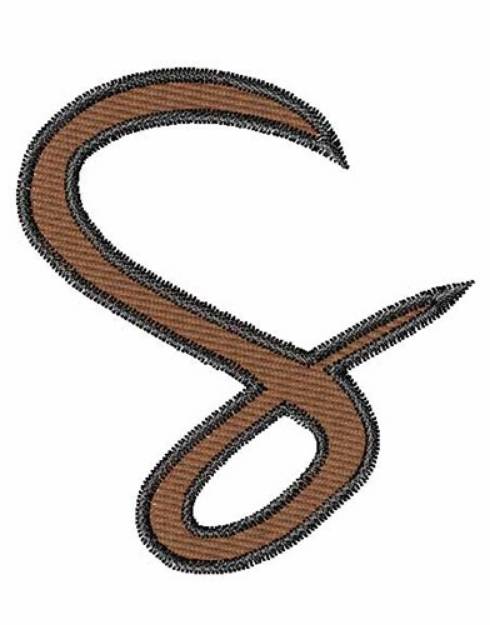 Picture of Handwriting S Machine Embroidery Design