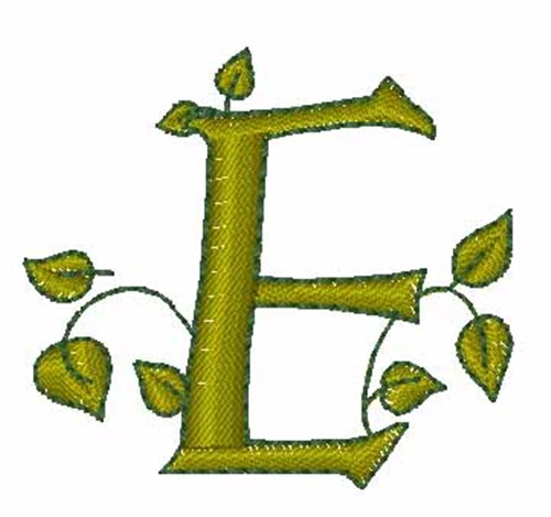 Leafy Vine E Machine Embroidery Design