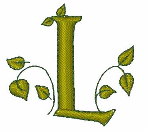 Leafy Vine L Machine Embroidery Design