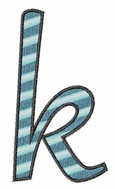 Picture of Thin Fun K Machine Embroidery Design