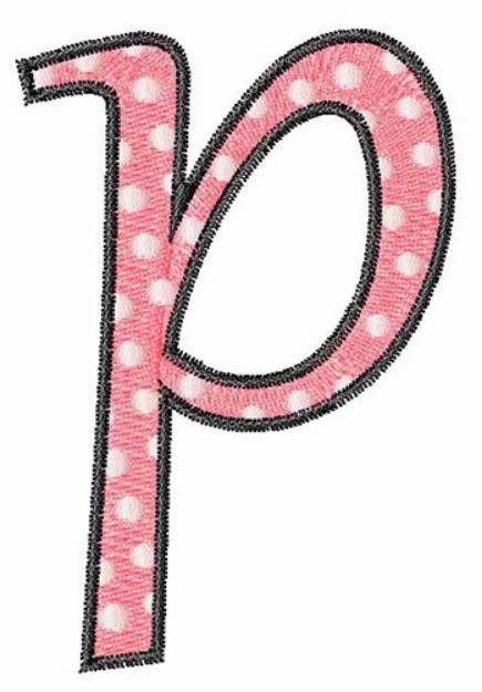 Picture of Thin Fun P Machine Embroidery Design