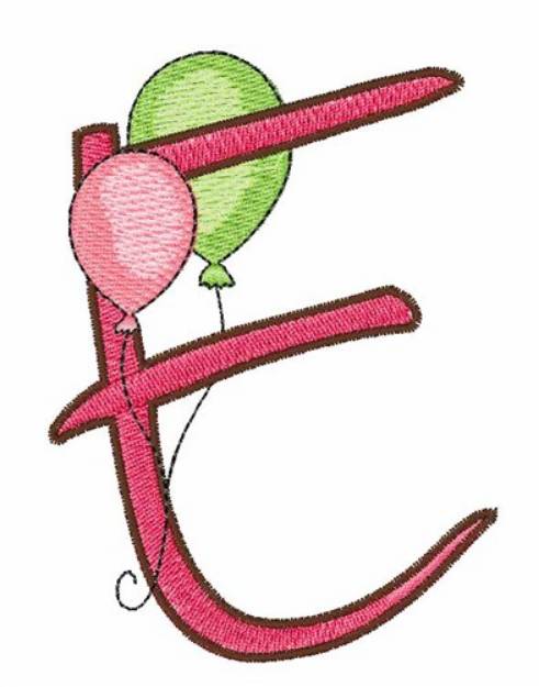 Picture of Birthday Fun E Machine Embroidery Design