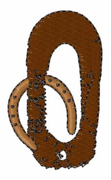 Picture of Cowboy Western O Machine Embroidery Design