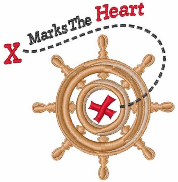 Picture of Marks The Heart Machine Embroidery Design