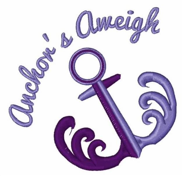 Picture of Anchors Aweigh Machine Embroidery Design