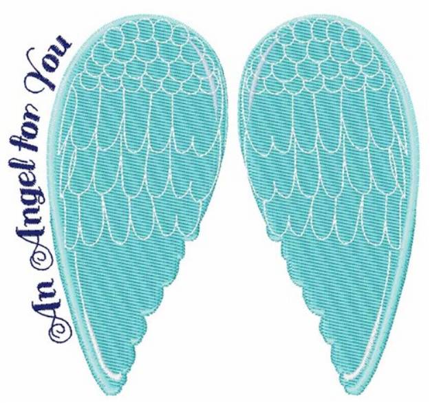 Picture of Angel For You Machine Embroidery Design