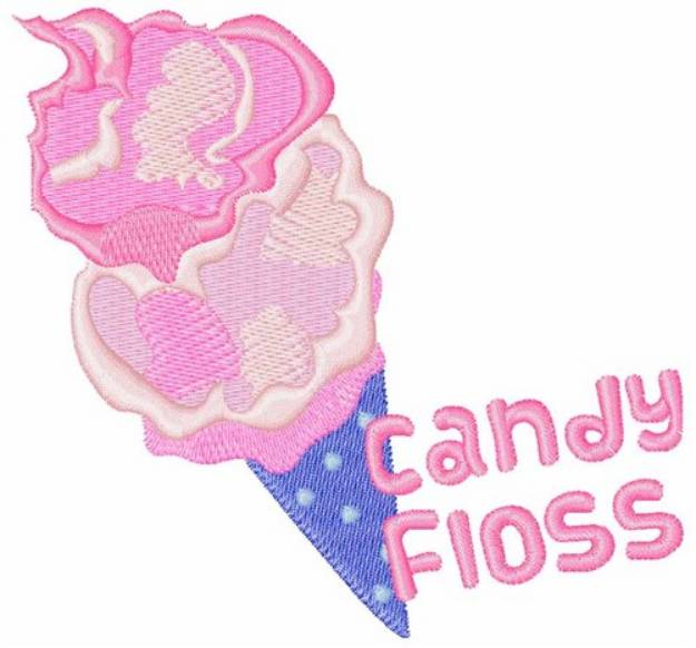 Picture of Candy Floss Machine Embroidery Design