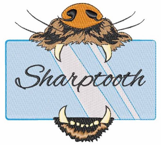 Picture of Sharptooth Machine Embroidery Design