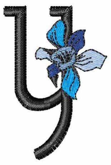 Picture of Iris Font y Machine Embroidery Design