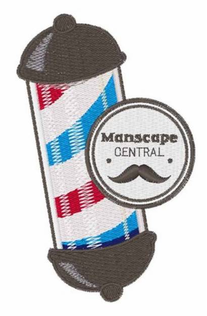 Picture of Manscape Central Machine Embroidery Design