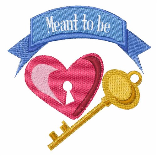 Meant To Be Machine Embroidery Design