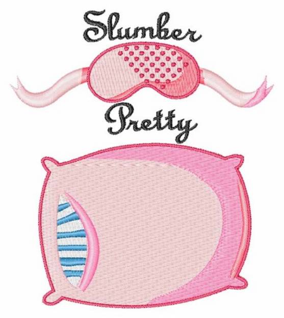 Picture of Slumber Prety Machine Embroidery Design