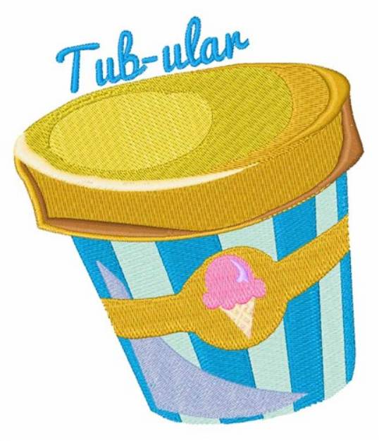 Picture of Tub-ular Machine Embroidery Design