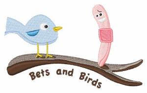 Picture of Bets And Birds Machine Embroidery Design