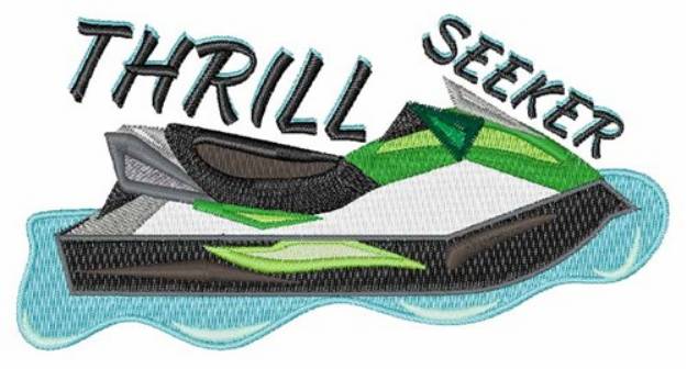 Picture of Thrill Seeker Machine Embroidery Design