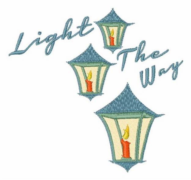 Picture of Light The Way Machine Embroidery Design